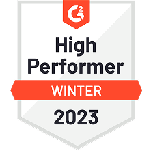 G2 High Performer Winter 2023